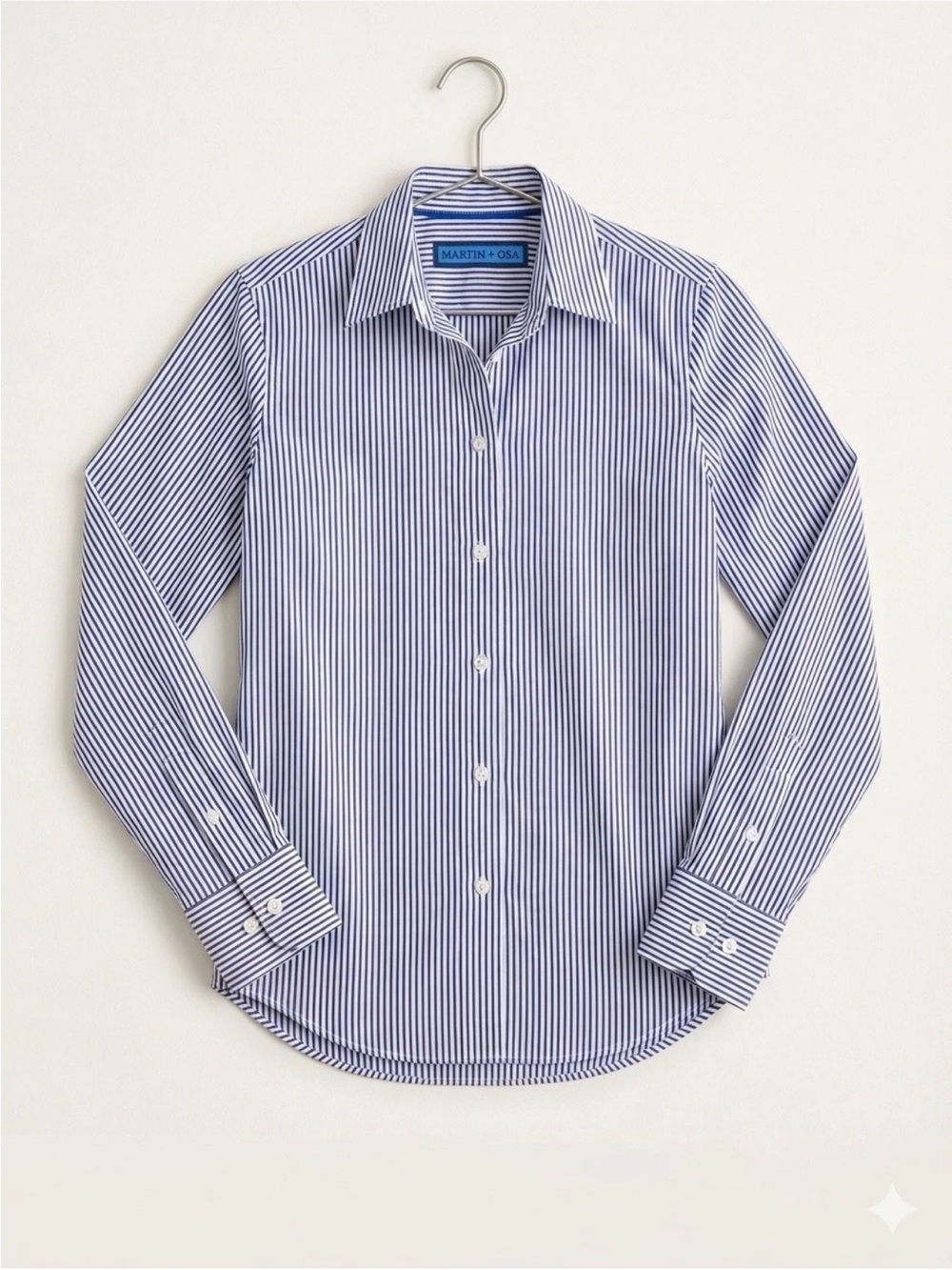 Vintage Martin + Osa 2007 Striped Long Sleeve Button Down 0 Y2K Office